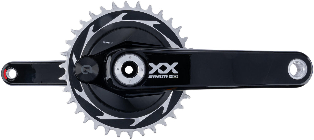 Sram crankstel powermeter xx sl eagle axs transmission crankset pm xx sl eagle axs trans.165mm 34t