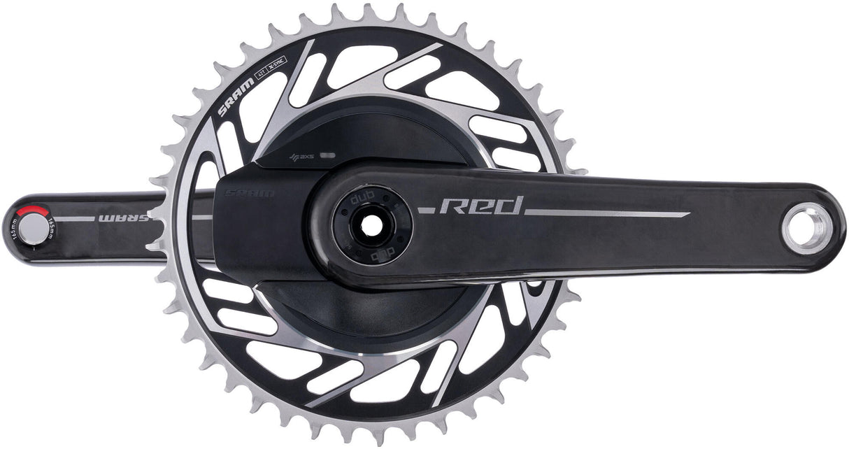 Sram crankstel powermeter red 1 xplr axs e1 crankset pm red 1 xplr axs e1 42t 165mm