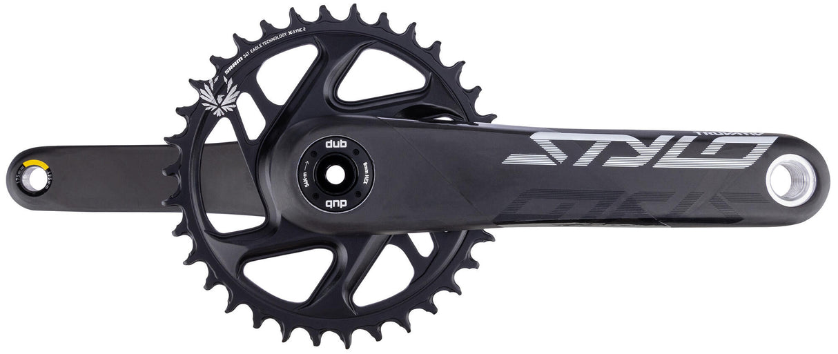 Truvativ crankset stylo carbon eagle crankset stylo carbon eagle 34t 175mm