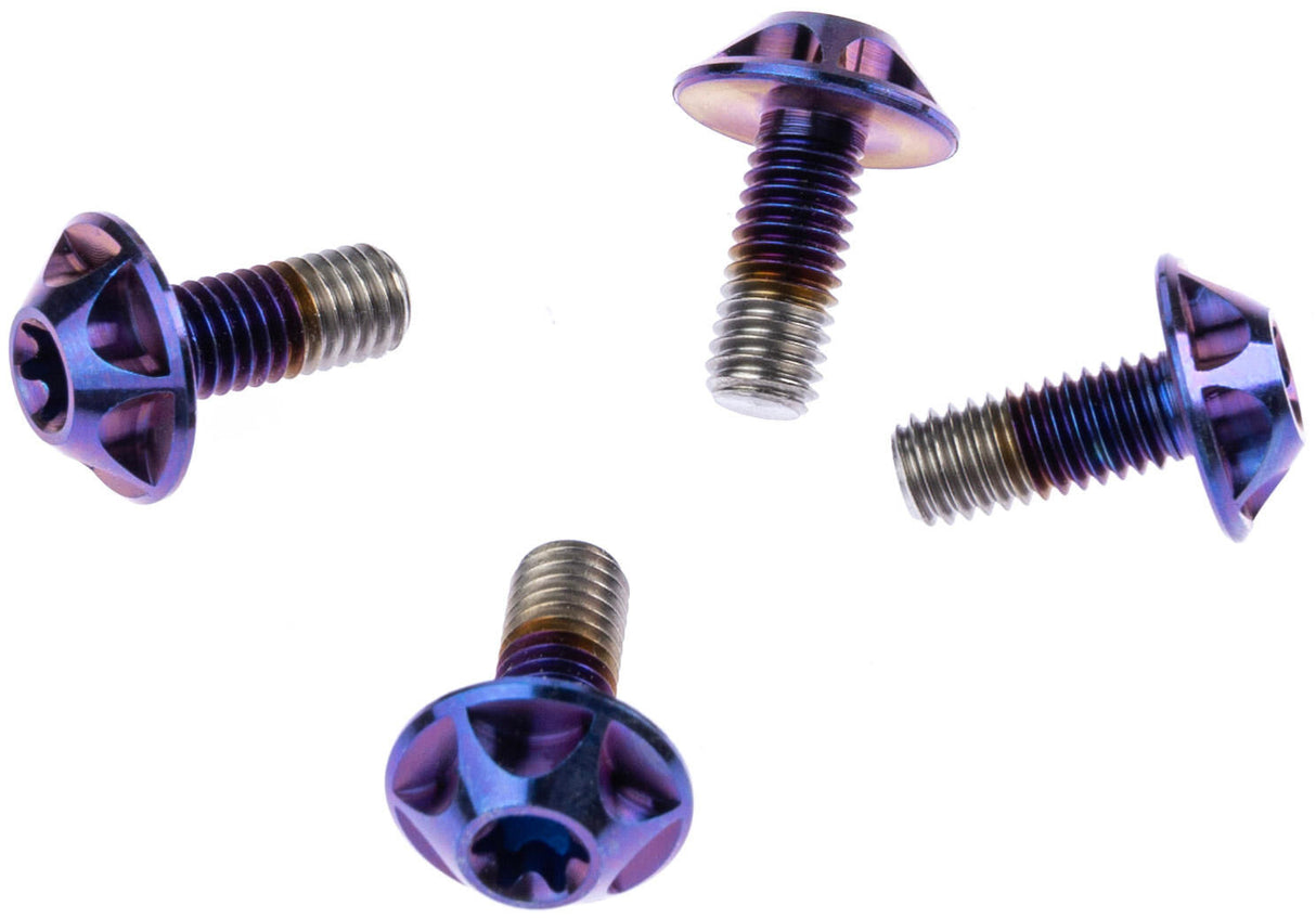 Silca mounting bolt screw royal purple 4pcs.