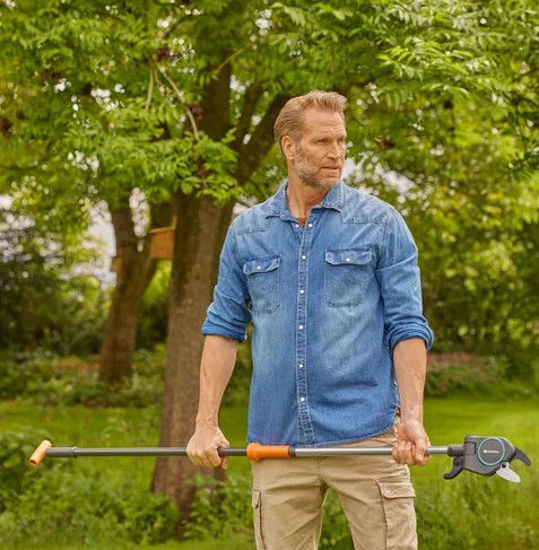 Tesoura de poda telescópica Gardena starcut pro s