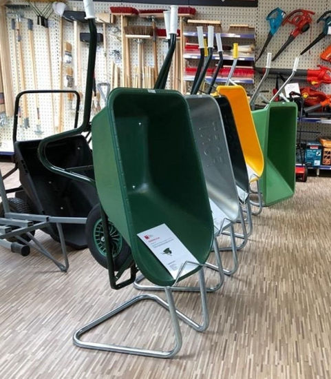 Fort presentatiestandaard verzinkt voor 1 kruiwagen