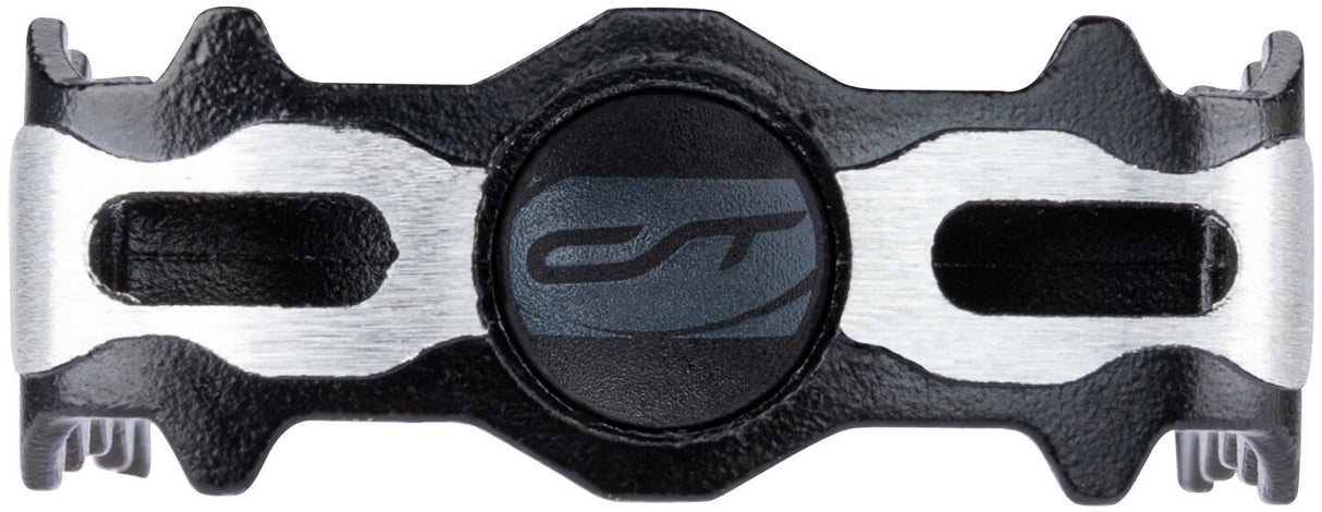 Contec pedala blacktop ct pedala blacktop mtb atb alu črno srebrna