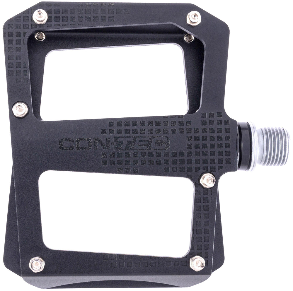 Contec platform pedal pitchblack ct pedal pitchblack urban industri. sealed bearings