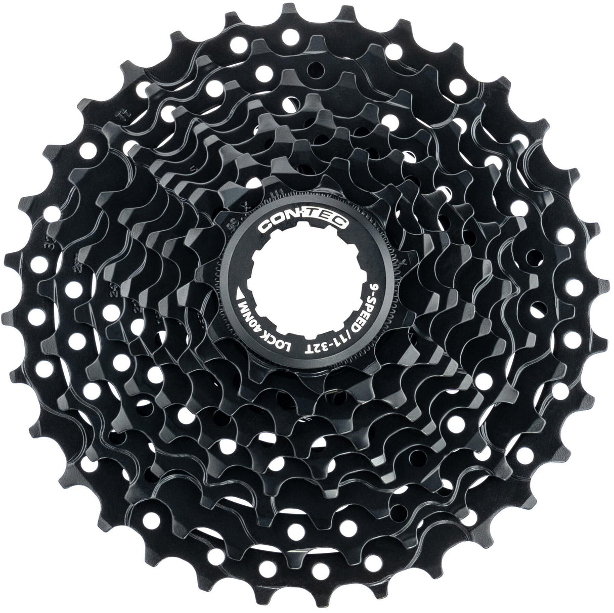 Contec grad.ht cassette sprocket ct cassette grad.ht 11-32t 9sp black