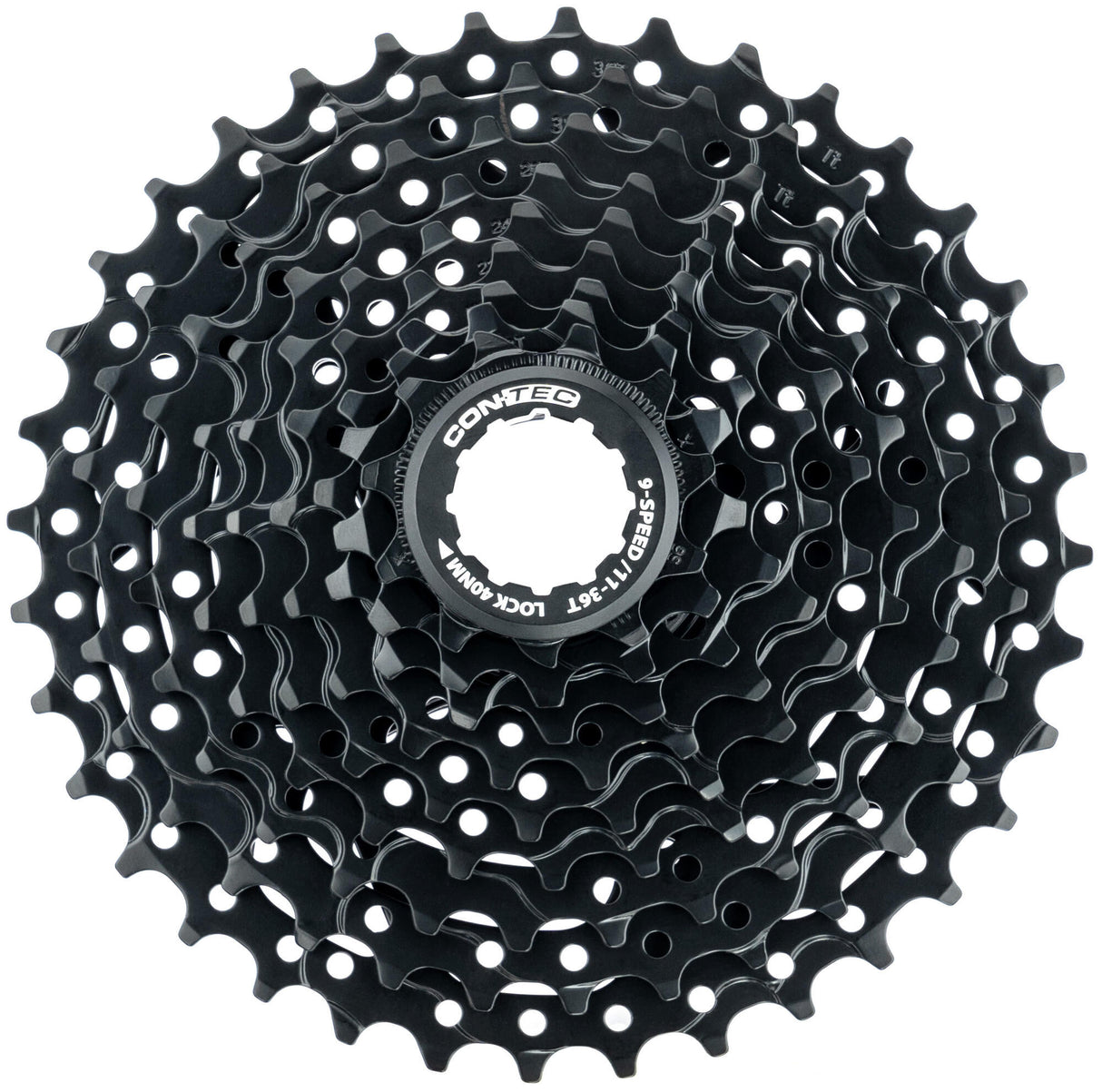 Contec grad.ht cassette sprocket ct cassette grad.ht 11-36t 9sp black