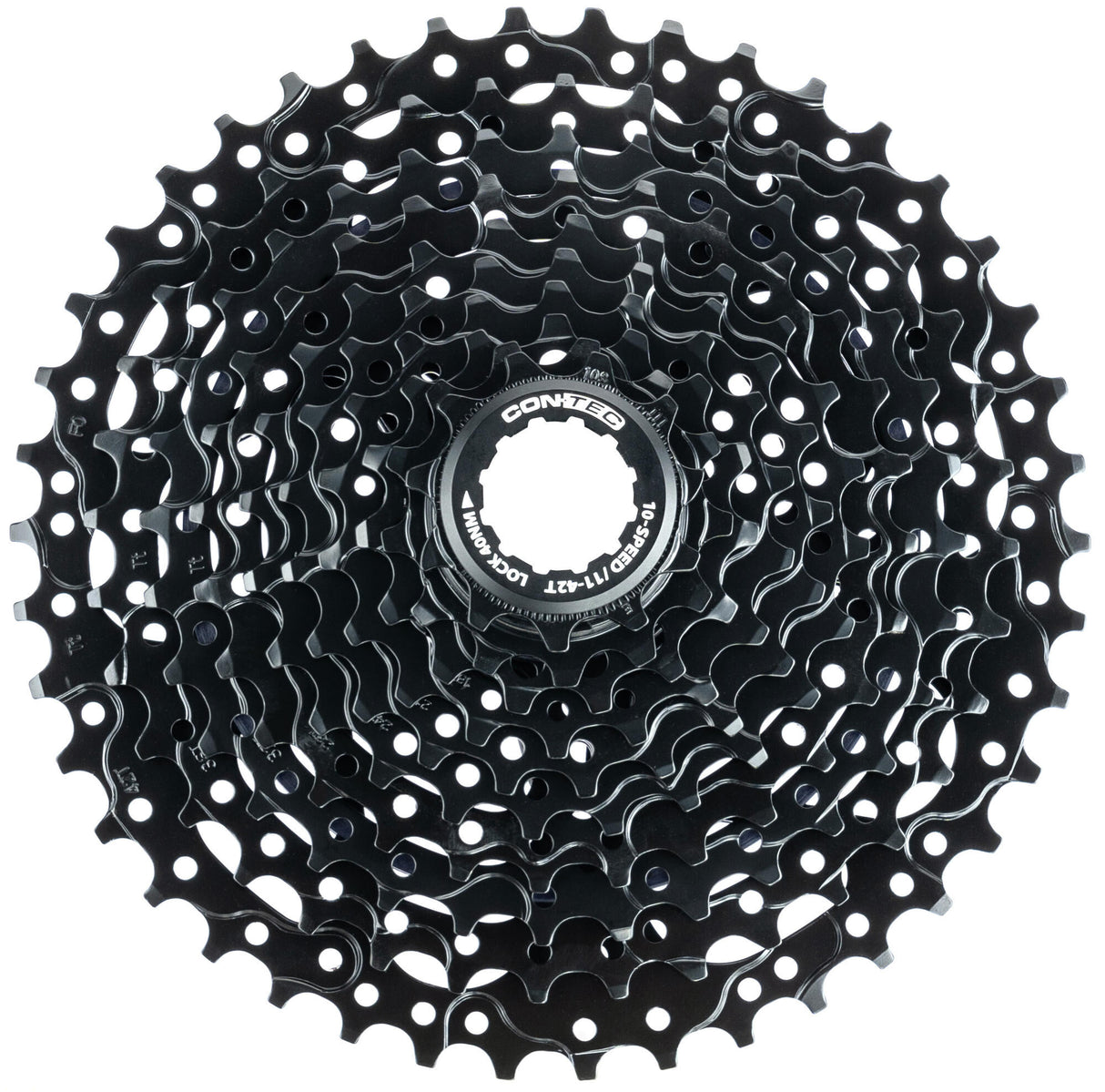 Contec grad.ht cassette sprocket ct cassette grad.ht 11-42t 10sp black