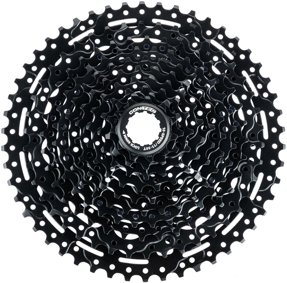 Contec grad.ht cassette sprocket ct cassette grad.ht 11-50t 10sp black