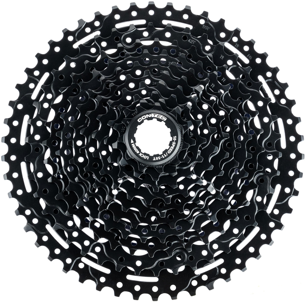Contec grad.ht cassette sprocket ct cassette grad.ht 11-50t 10sp black