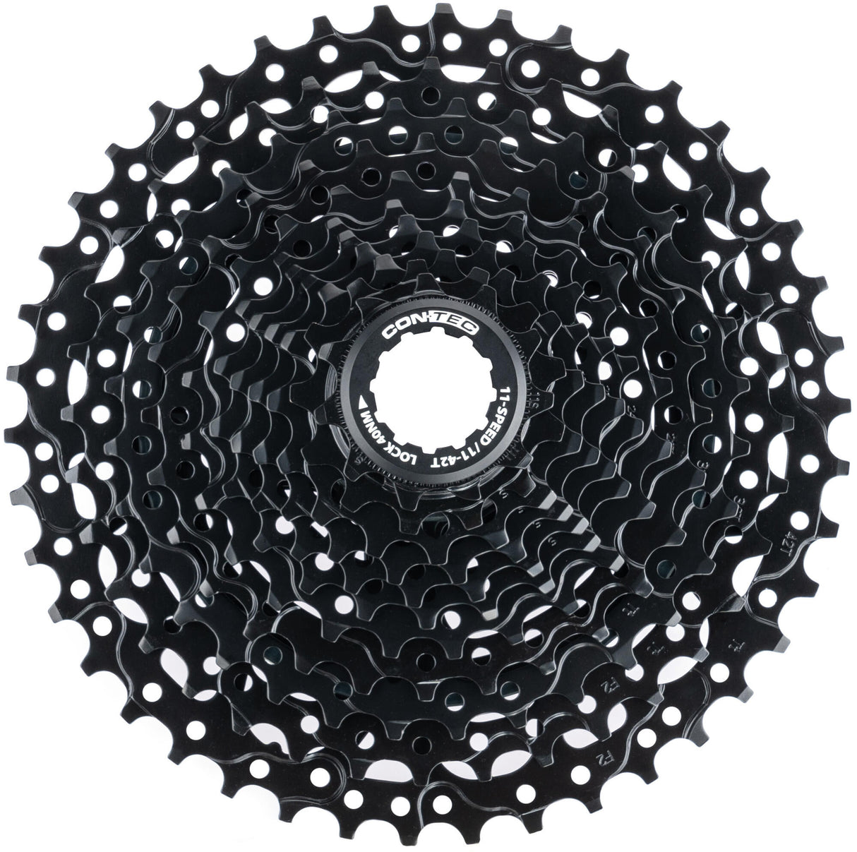 Contec grad.ht cassette sprocket ct cassette grad.ht 11-42t 11sp black