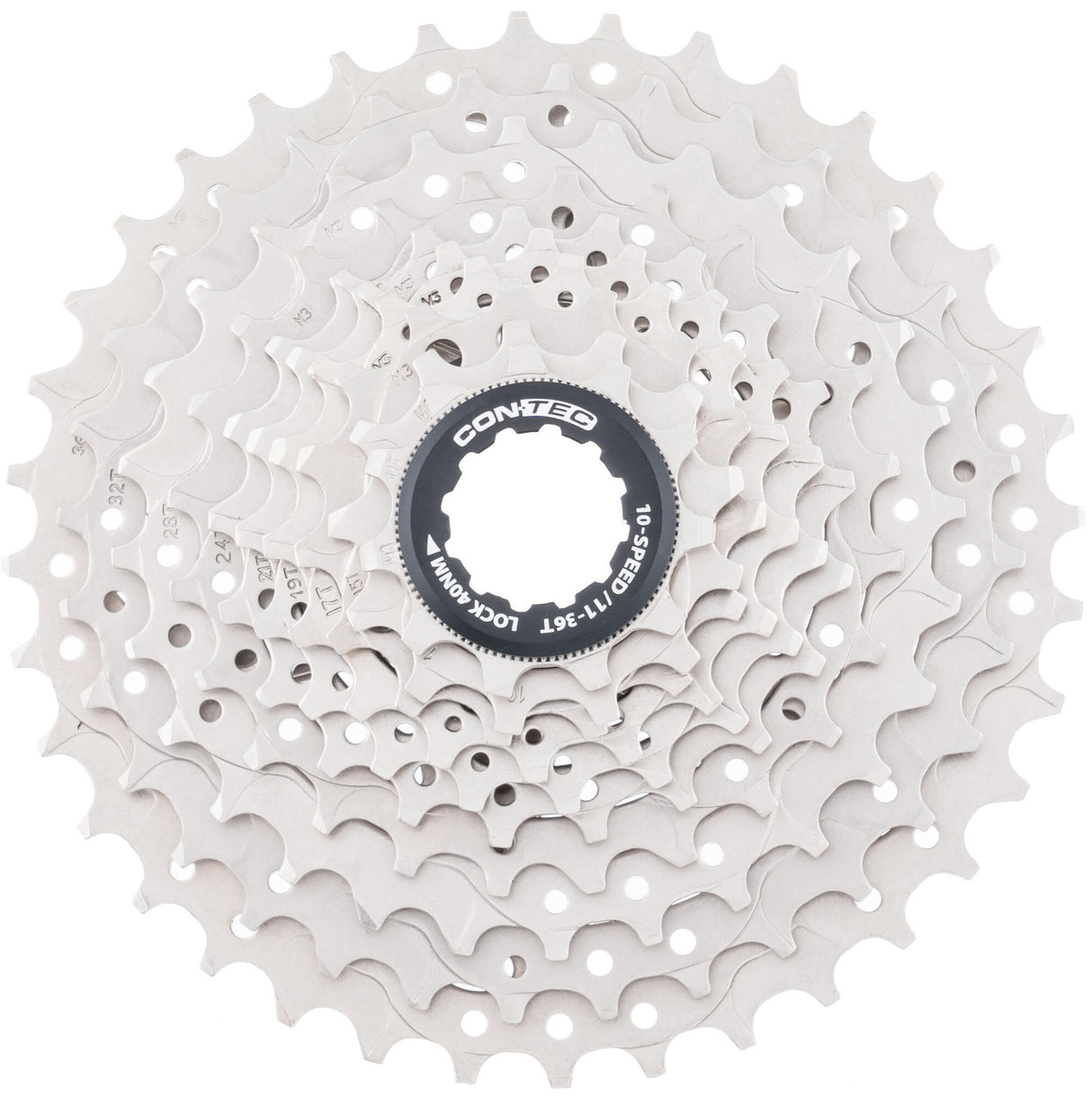 Contec grad cassette sprocket ct cassette grad 11-36t 10sp sil. black