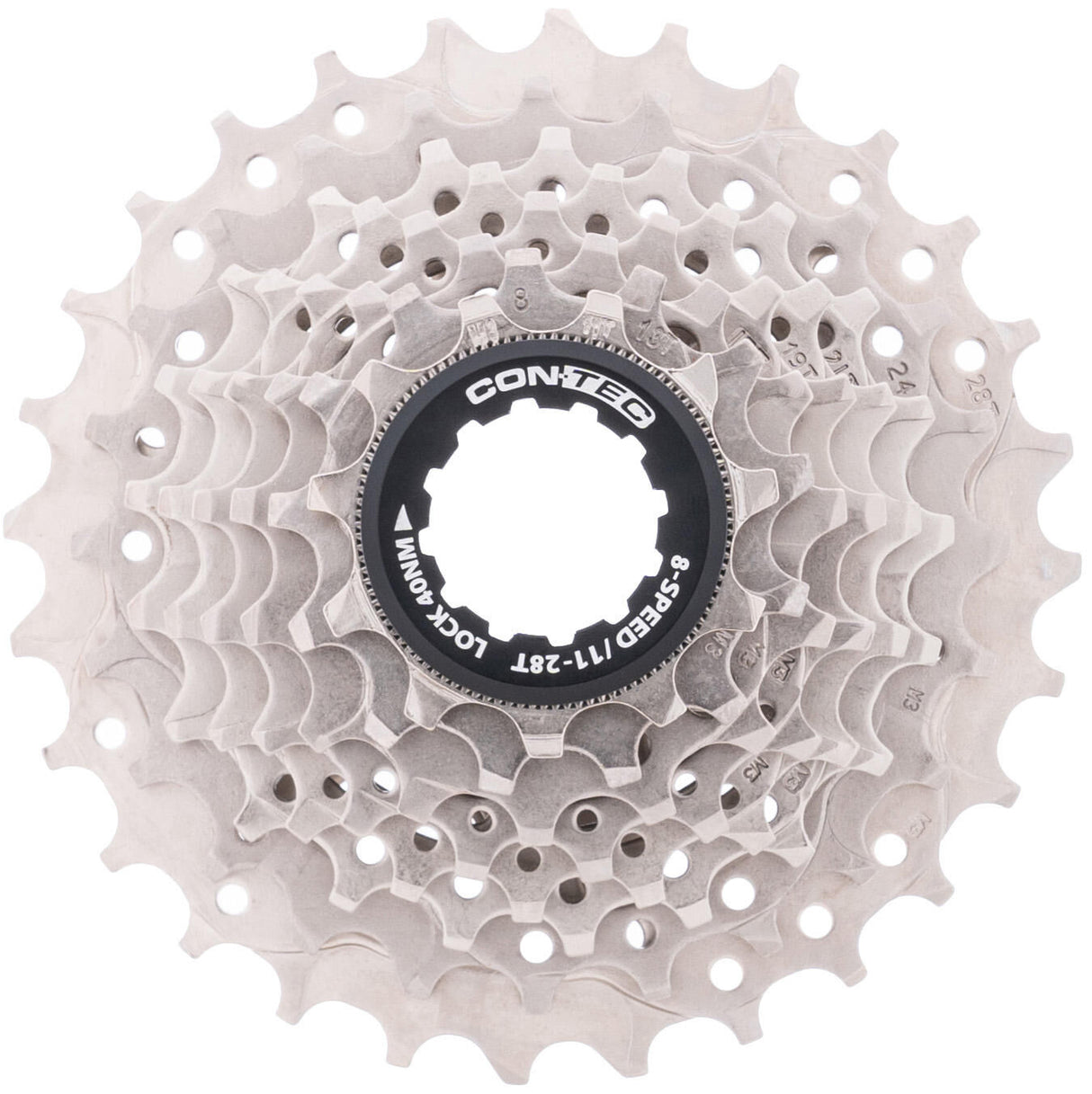 Contec grad cassette sprocket ct cassette grad 11-28t 8sp sil. black