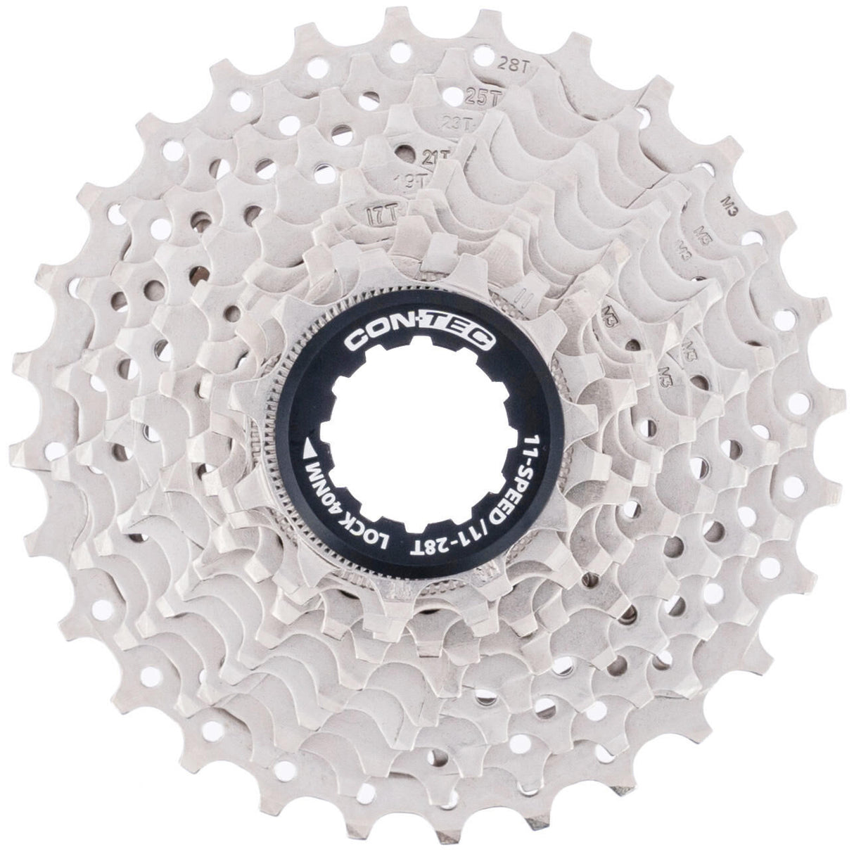 Contec grad cassette sprocket ct cassette sprocket grad 11-28t 11sp sil. black