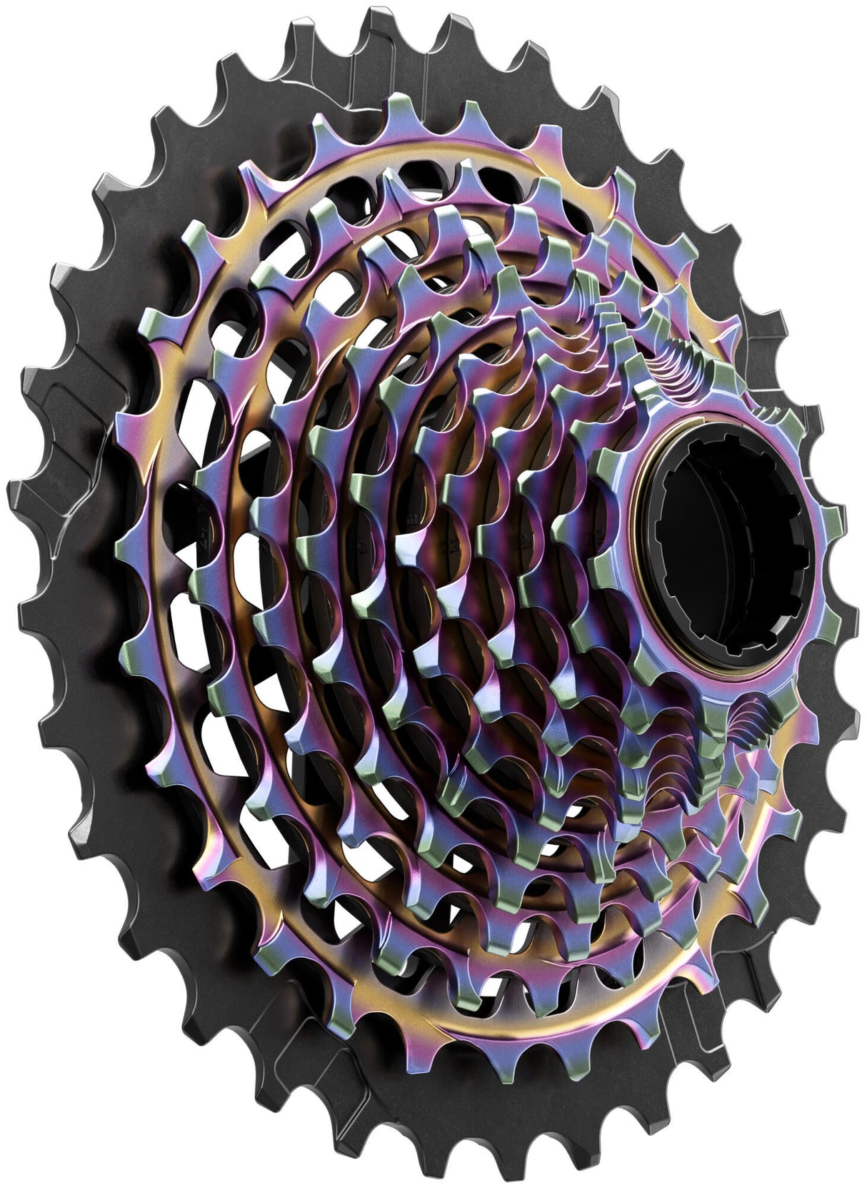 Sram cassette xg-1290 e1 cas.pignon xg-1290 e1 10-33t arc-en-ciel
