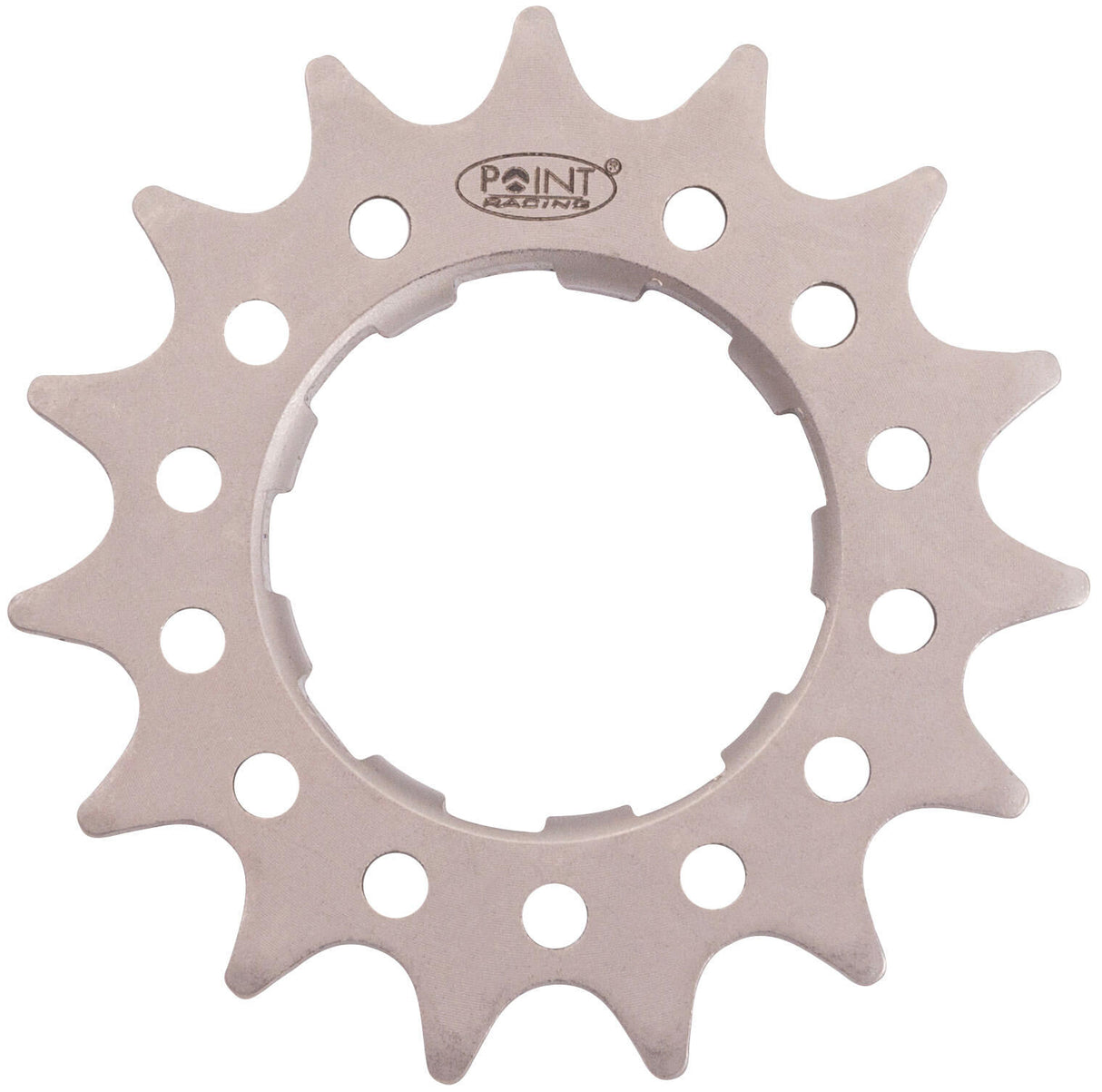 Point steek-sprocket sprocket w.permanent spacer 15t