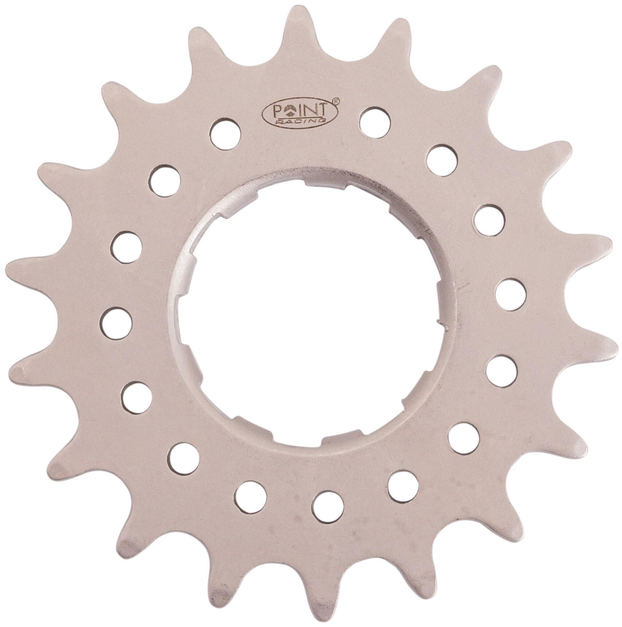 Point steek-tandwiel sprocket w.permanent spacer 18t