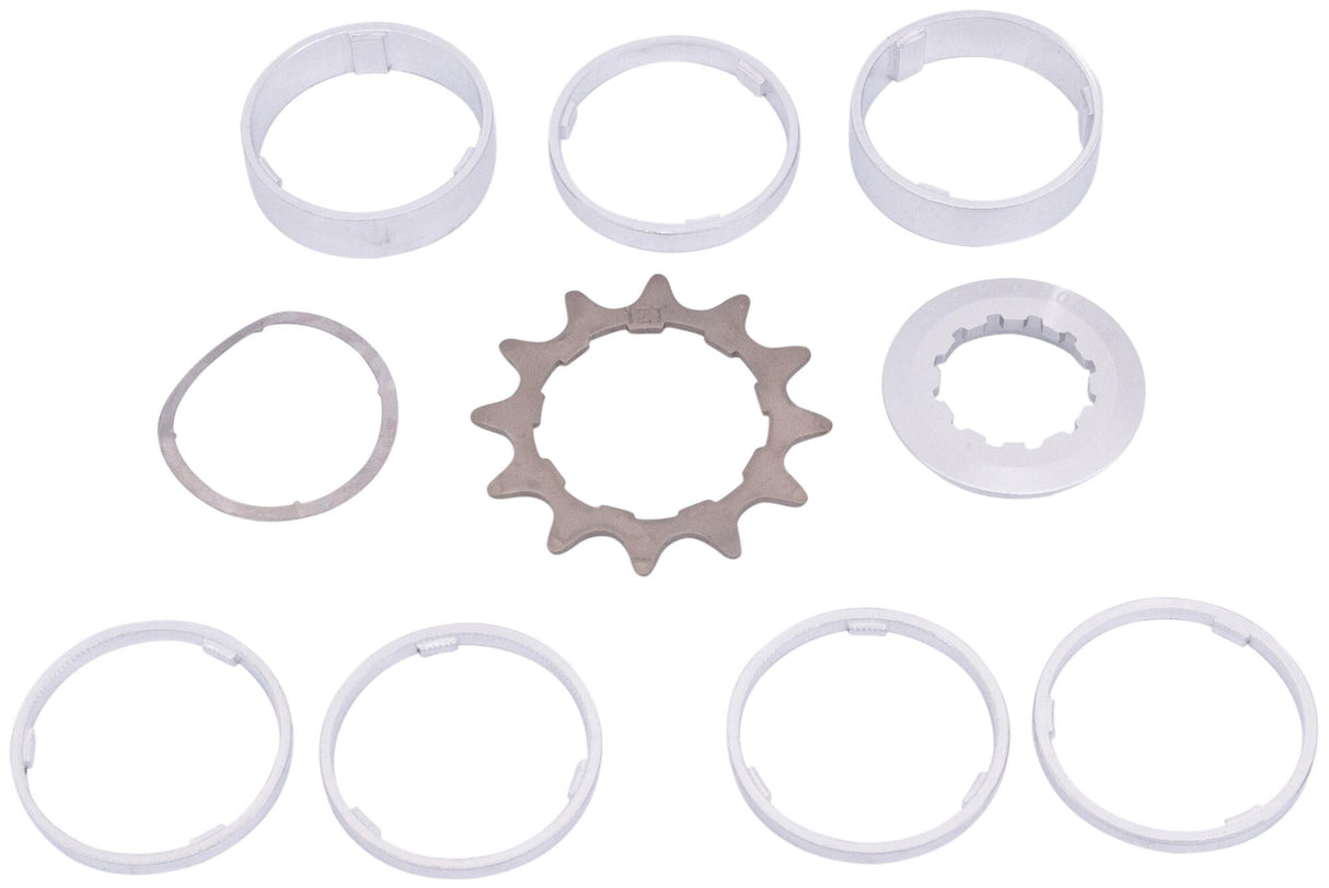 Point steek-sprocket set sprocket w.spacer set 12t