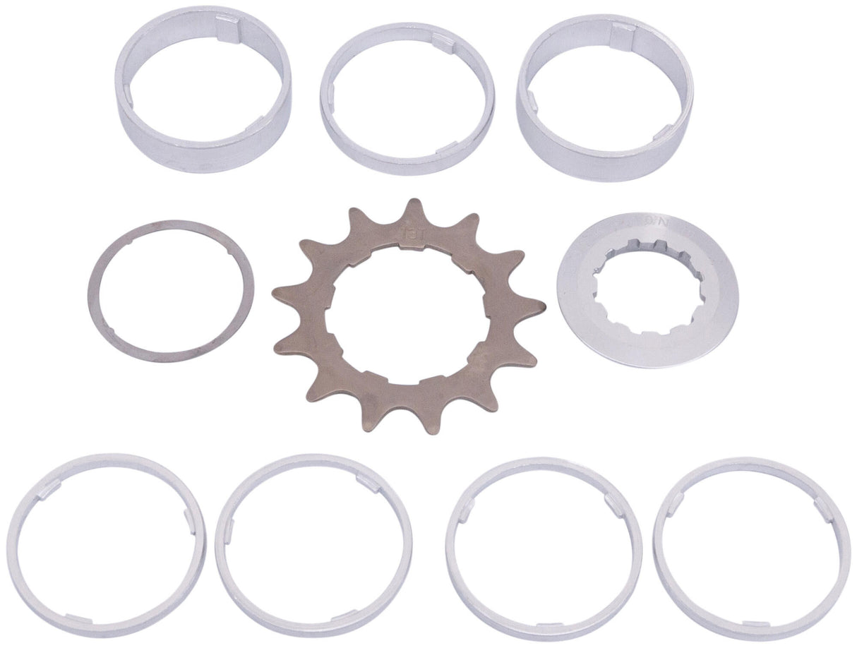 Point steek-sprocket set sprocket w.spacer set 13t