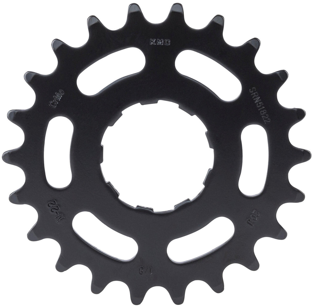 KMC 22T Rear Sprocket Enviolo Nuvinci Black