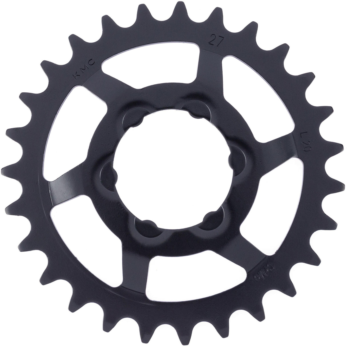 KMC Gear 27T - Shimano E5 Nexus C7000 7050 - Negro