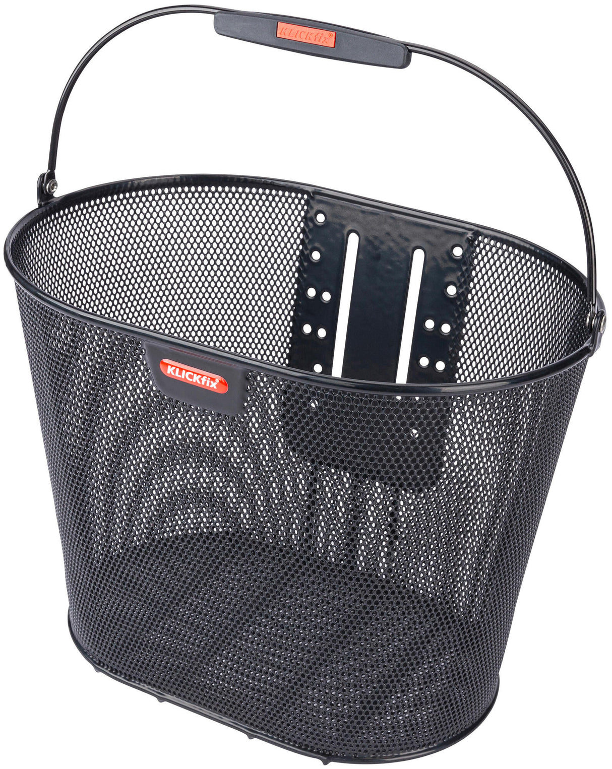 Rixen kaul fietsmand, voorkant oval plus ef fr.basket rk oval plus ef black