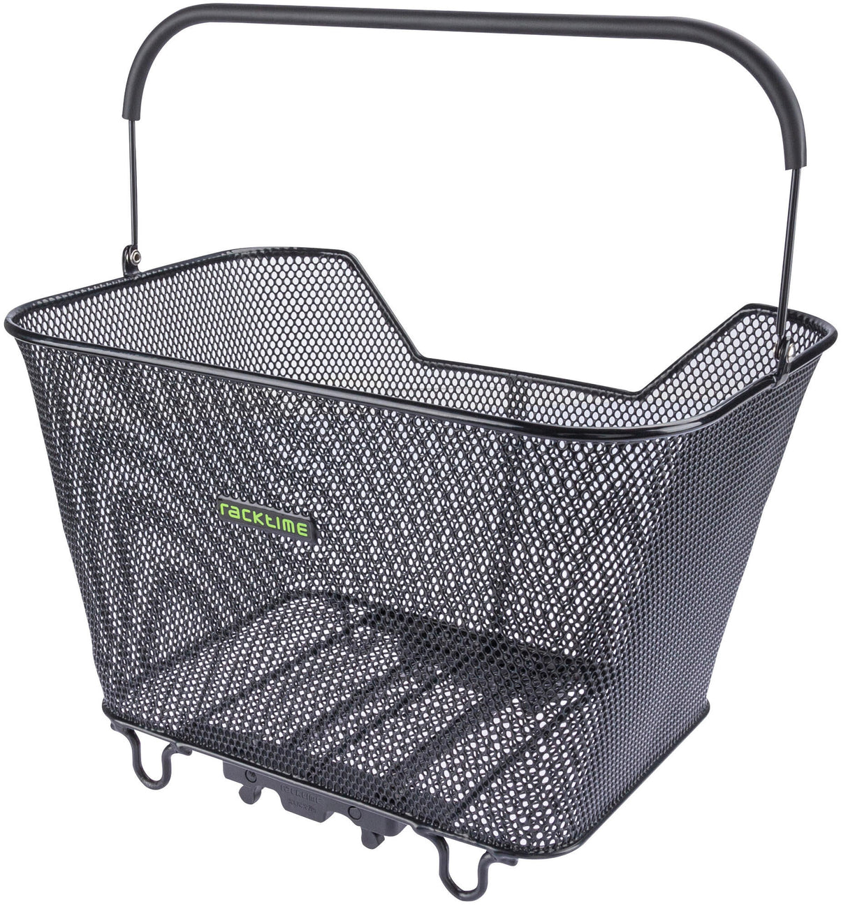 Racktime bicycle basket, rear basket bask-it large rear basket bask-it large black