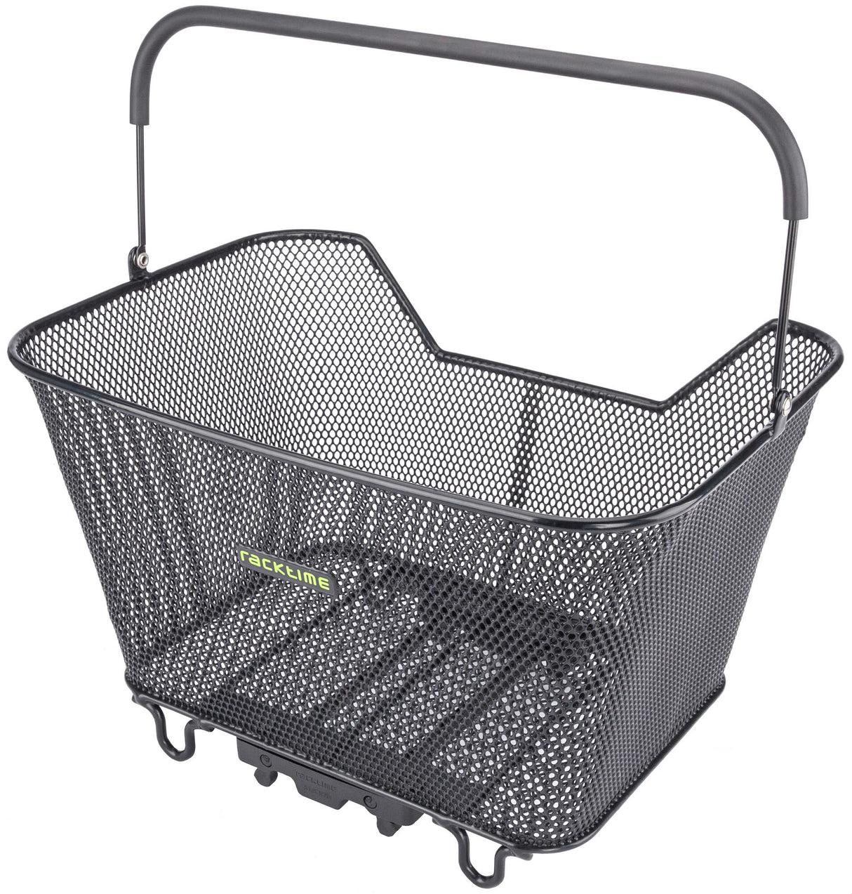 Racktime bicycle basket, bask-it small rear basket bask-it small black