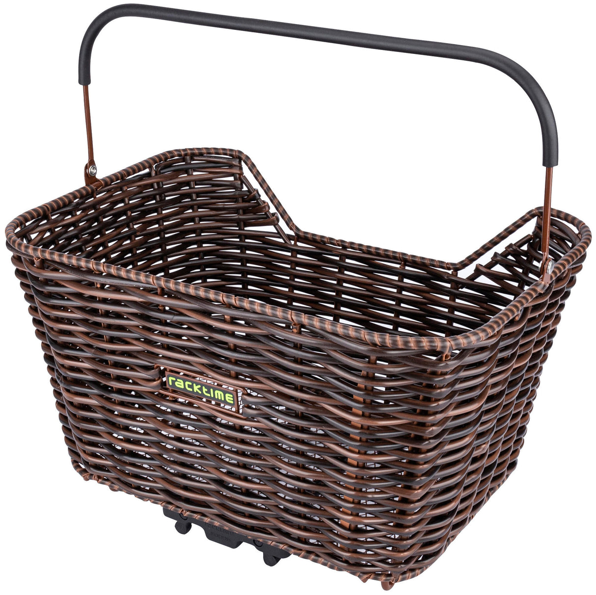 Racktime bicycle basket, on the back bask-it willow basket bask it willow b