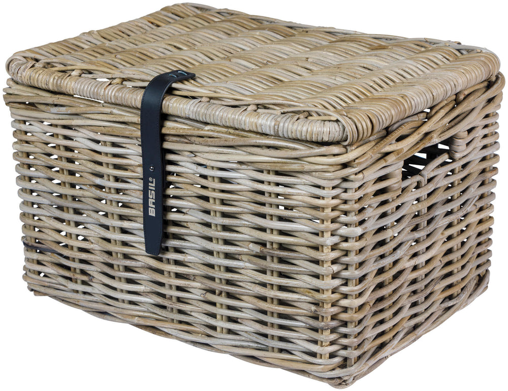 Basil Bankcle Basket Dax Gran gris con tapa
