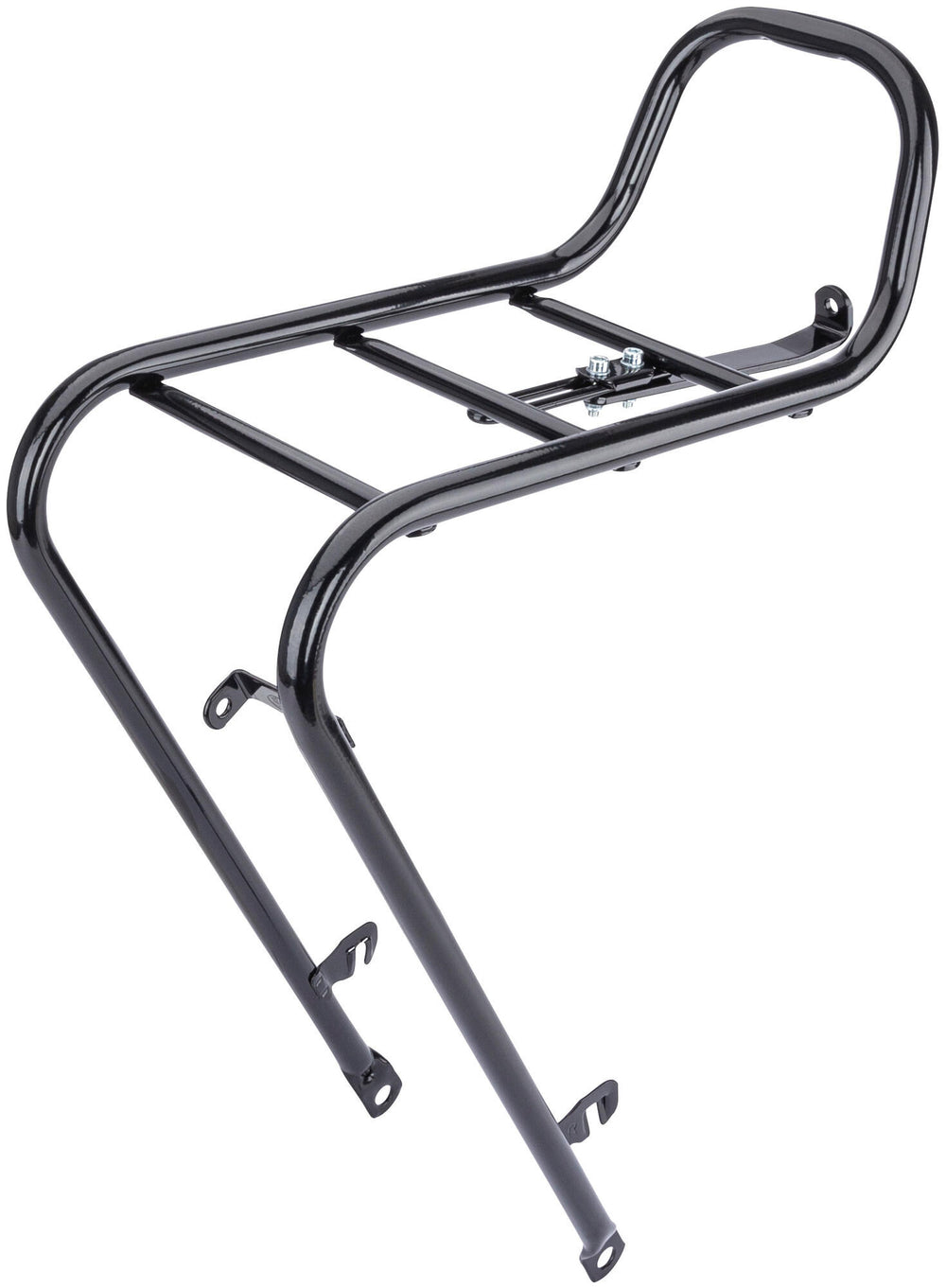 Steco bagagedrager, voorop flow fr.carrier flow glossy b