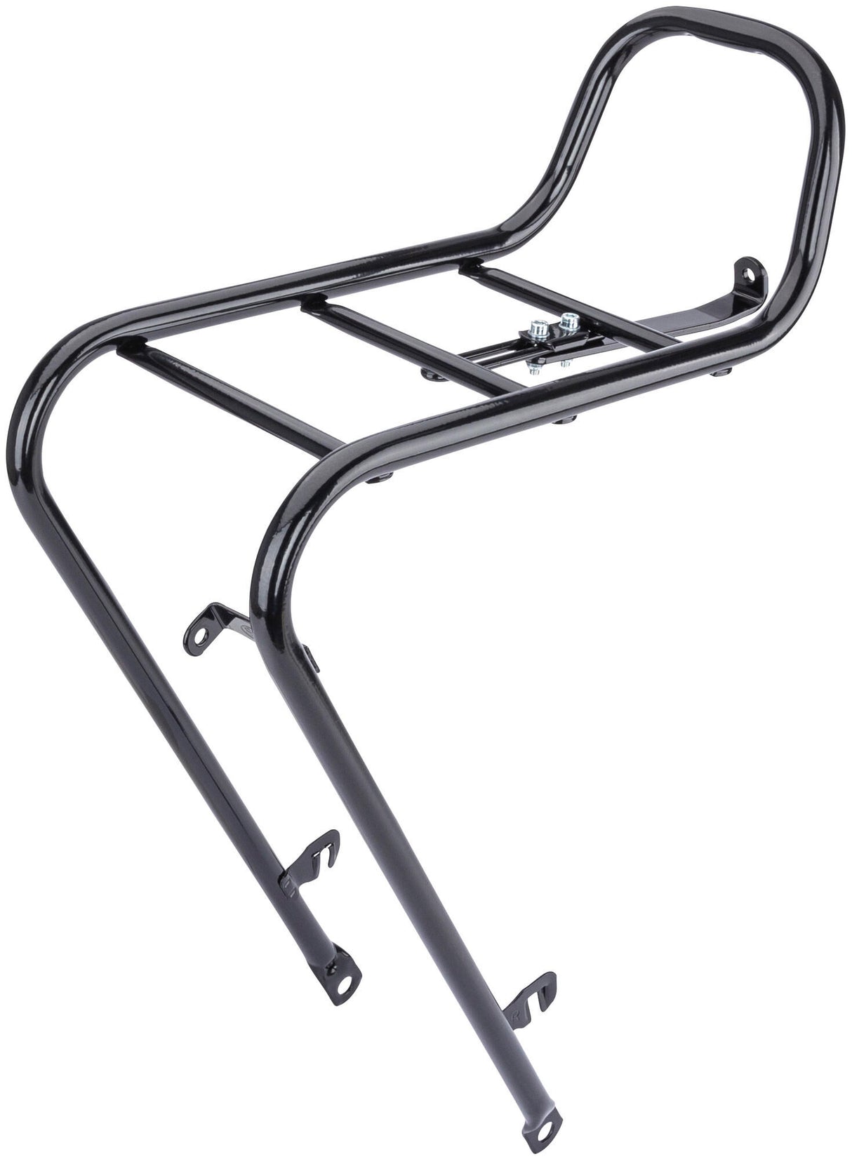 Steco bagagedrager, voorop flow fr.carrier flow glossy b