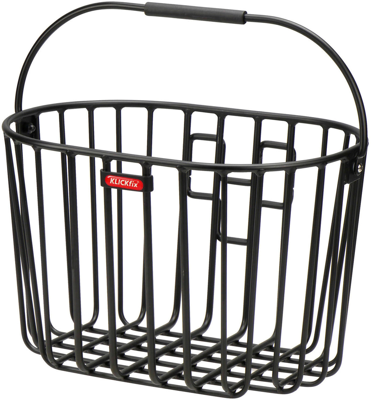 Klickfix rixen kaul bicycle basket, front alumino fr.basket r k alumino black