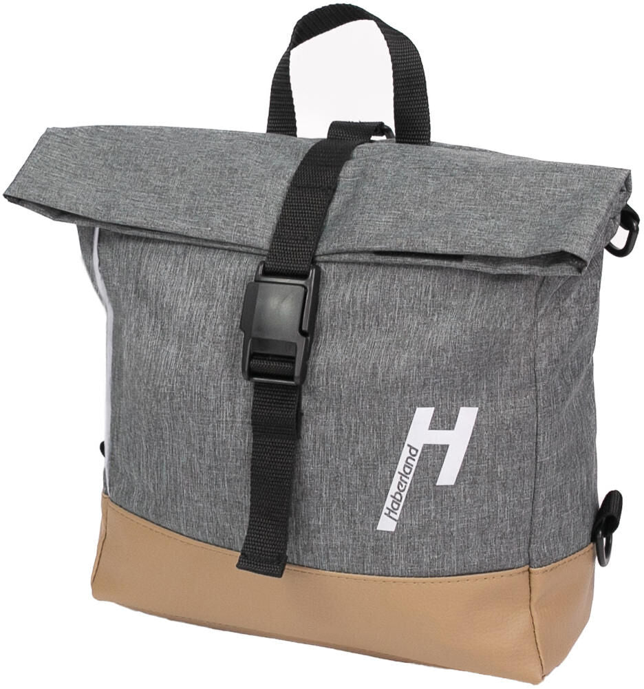 Haberland handlebar bag keep rollin bar bag keep rollin gray black