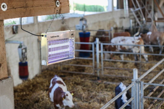 Ecokill elektr vliegenkast inox ipx4 2 x 15w