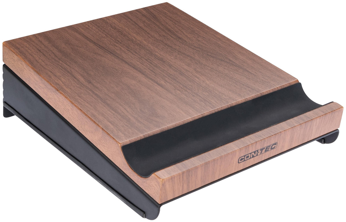 Contec presentation hooks bikeart shelf . ct wall presenter bikeart shelf black walnut