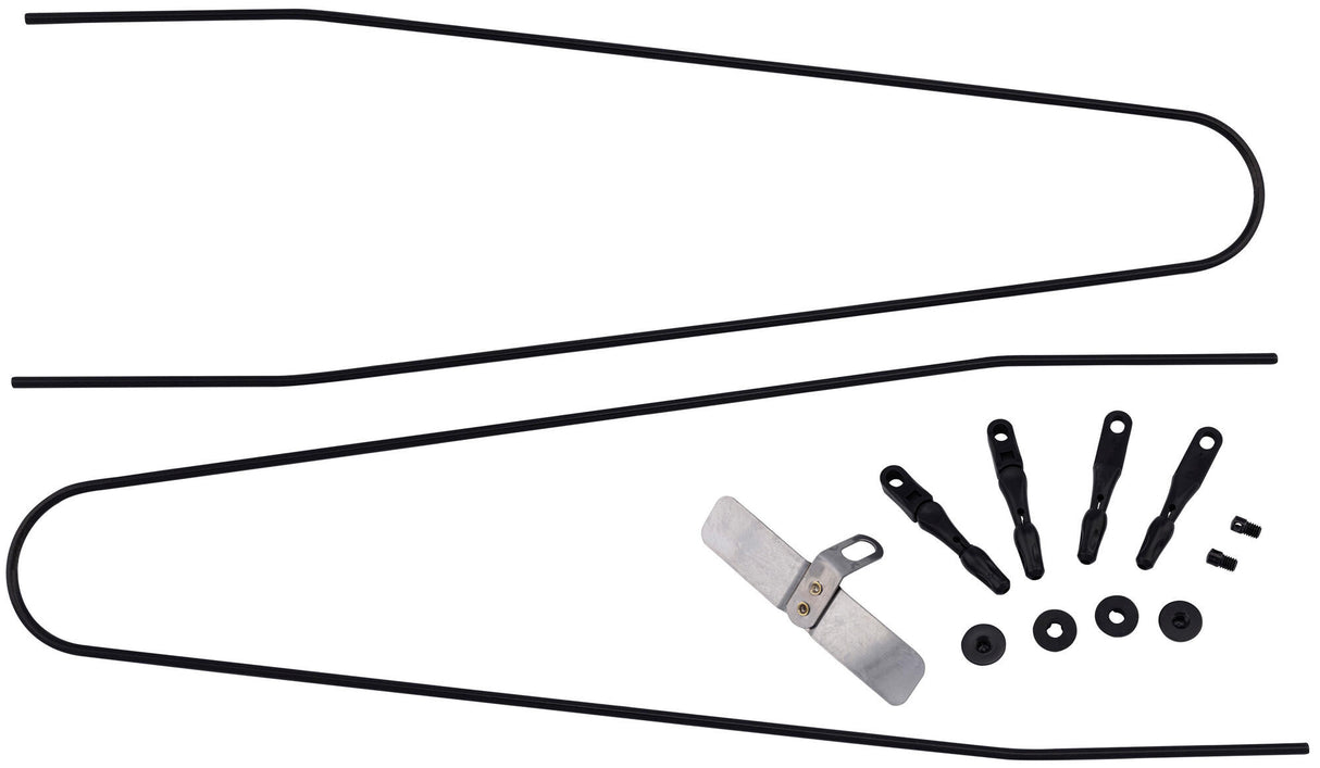 Contec fender stays mounting set splash protect dlx ct strut set f. splash prot.48 54mm 26 28 black