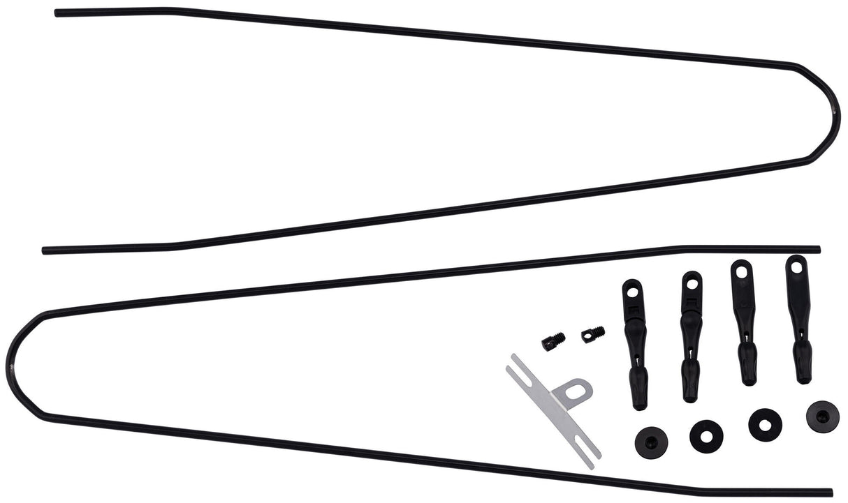 Contec mudguard stays mounting set splash protect dlx ct strut set f. splash prot. dlx 41mm black