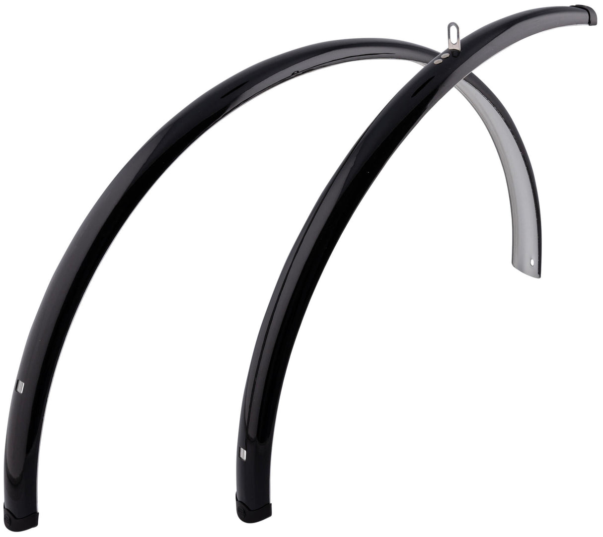 Contec mudguard set splash protect ct fender splash prot. 28 42mm black shiny