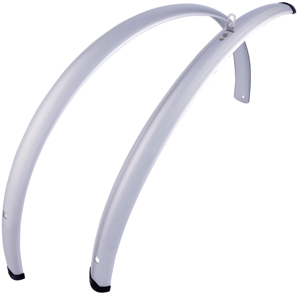 Contec spatbordset splash protect ct fender splash prot. 28 48mm silver shiny