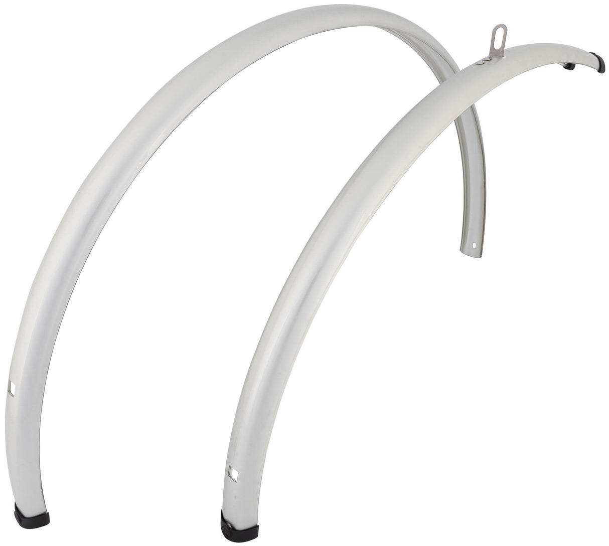 Contec mudguard set splash protect ct fender splash prot. 28 35mm silver shiny