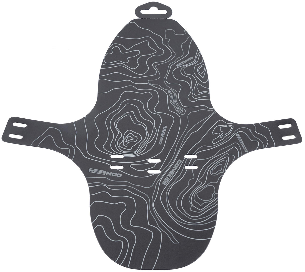 Contec mud flap specter ct splash guard specter lines: black gray