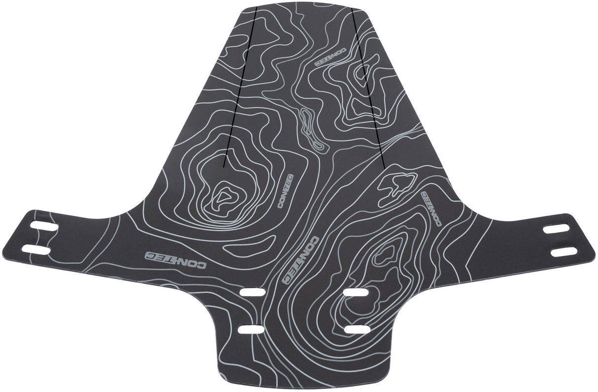 Contec mud flap shield ct splash guard shield lines: black gray