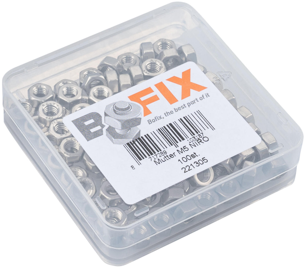 Bofix Moer M5 Edelstahl (P100)