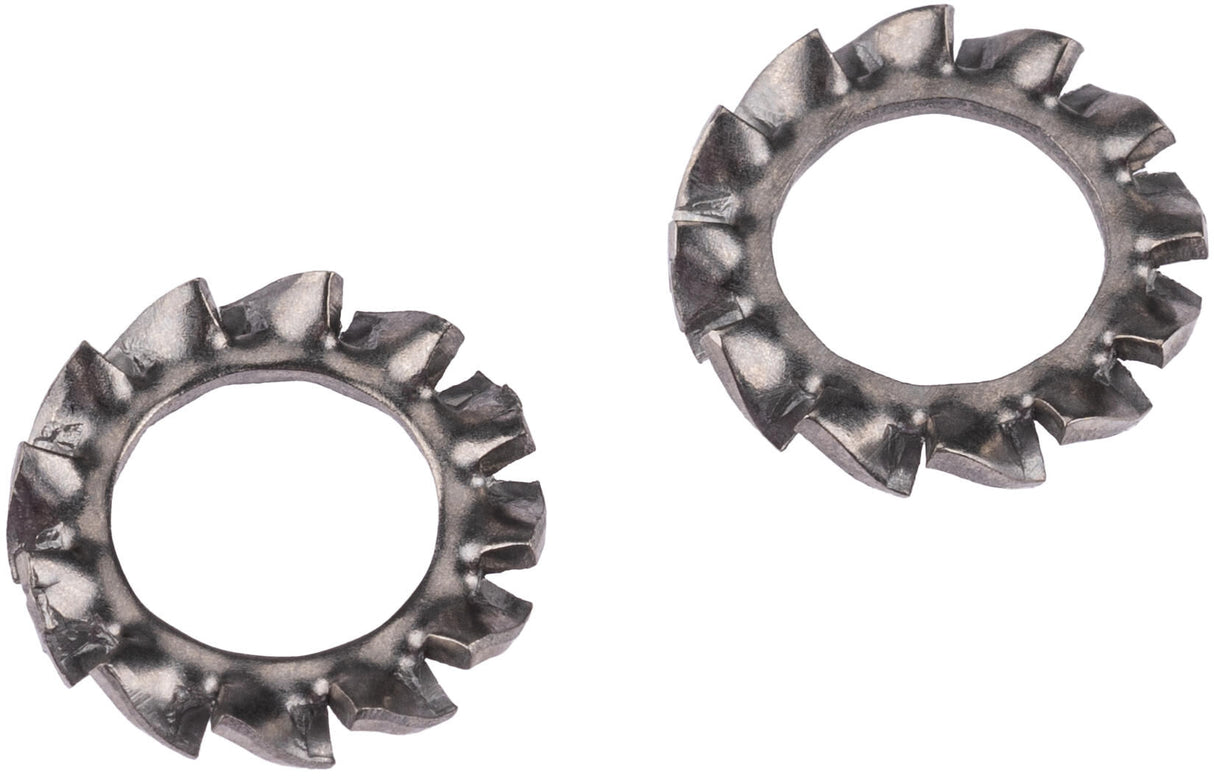 Fix-nipple serrated ring serrated washer fix-nip. m6 sst