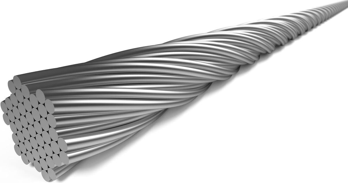 Elvedde scakakel BinnenK 2250mm (100) 6472rvs-49-Box