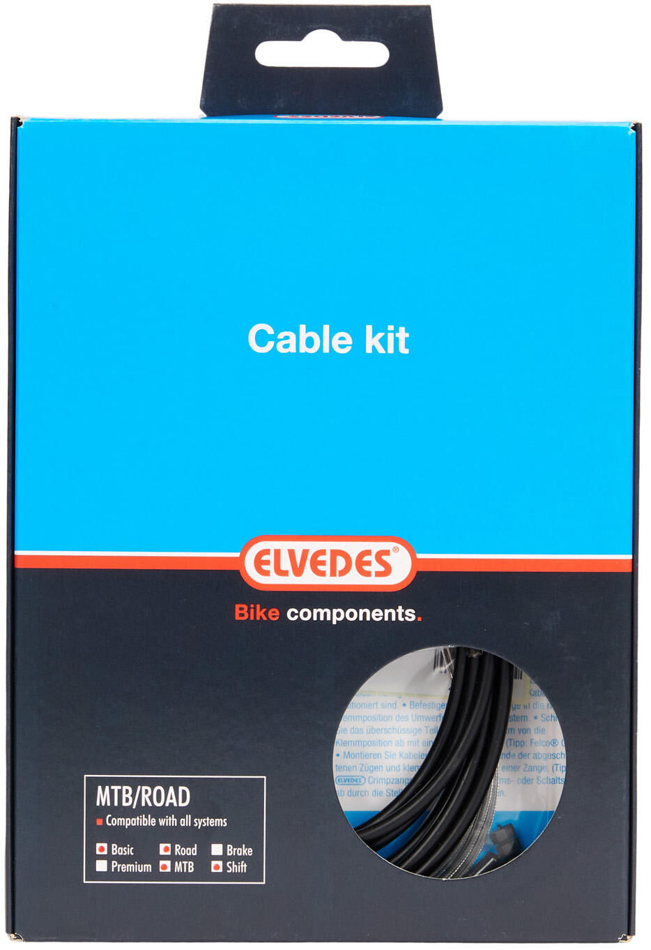 Getriebekabel Set Universal 2015002 Schwarz