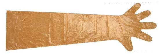 Kerbl onderzoekshandschoen vetbasic lang 90cm %c3%a0 100st