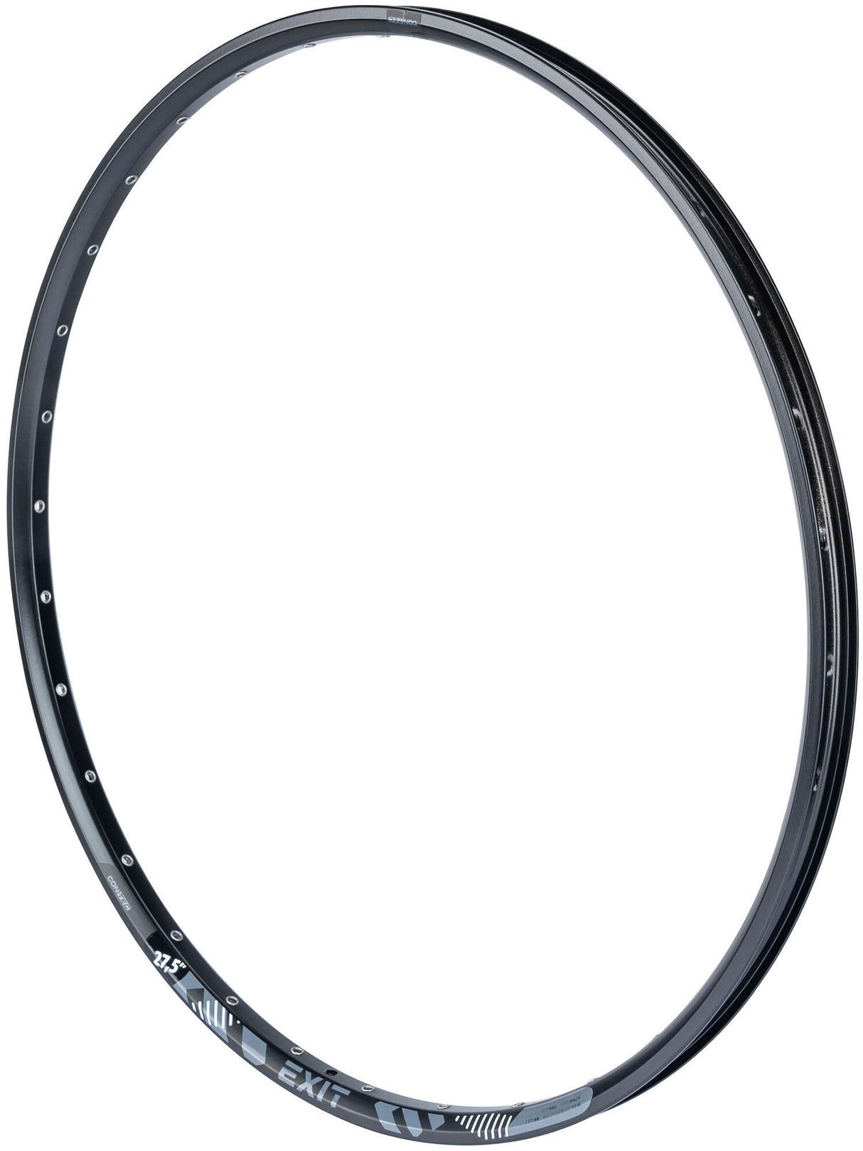 Contec rim exit ct aluminum rims exit 27. 32l. 23-584, sv,black