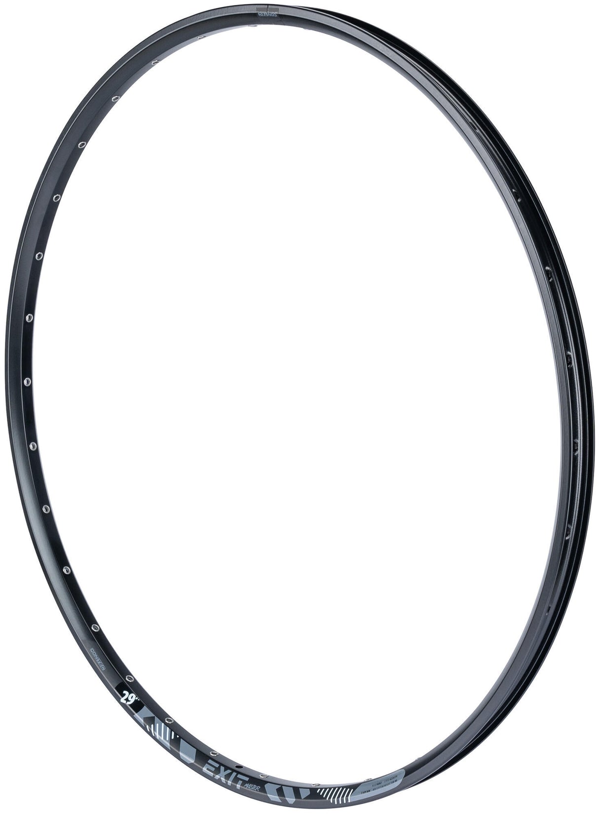 Contec rim exit master ct aluminum rims exit mas 29, 32 l. 23-622,sv,blac