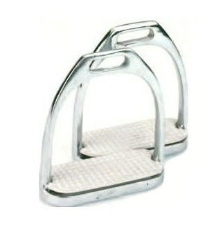 Stijgbeugel met rubber inleg 12cm